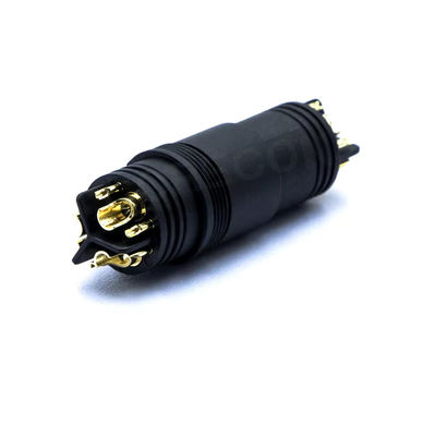 Circular Industrial Connectors 3 Pin + 6 Pin Male Female Connector For Wire Harness And Cable Assembly