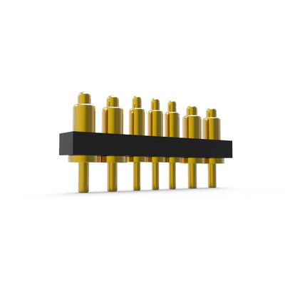 Customized Pogo Pin Connector Single Row Pogo Connector 7pin For PCB technology