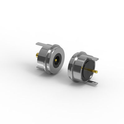 Black Round Magnetic Connector 12V 5A High Current Magnetic Connector For Humidifier