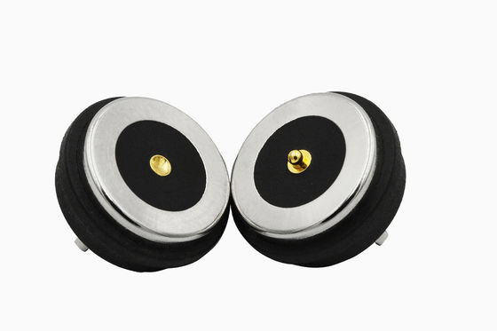 10.5mm Round Magnetic Connector Waterproof 12v Magnetic Power Connector Black / Silver
