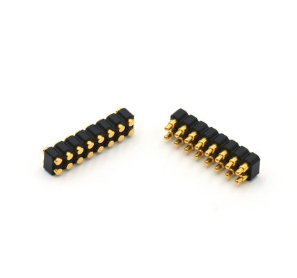2.54mm Pitch Pogo Pin Connector Double Row Spring Loaded Contact Connectors 16pin Male Female