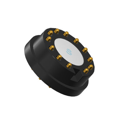 Customized Pogo Pin Magnetic Connector 12 Pin Male And Female Magnetic Connector Round