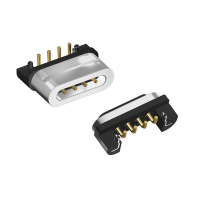 2.2mm Pitch Magnetic Connectors 3A Right Angle Pin Connector 4 Pin