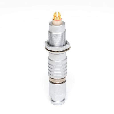 Compatible Male Female Medical LM Push Pull Metal Connectors And Circular Cables 