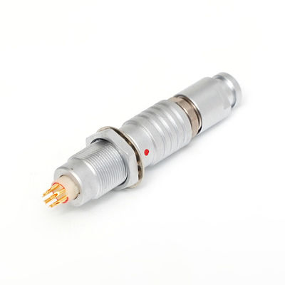 Compatible Male Female Medical LM Push Pull Metal Connectors And Circular Cables 