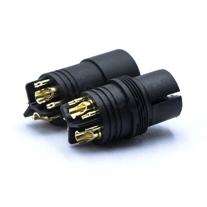 Circular Industrial Connectors 3 Pin + 6 Pin Male Female Connector For Wire Harness And Cable Assembly