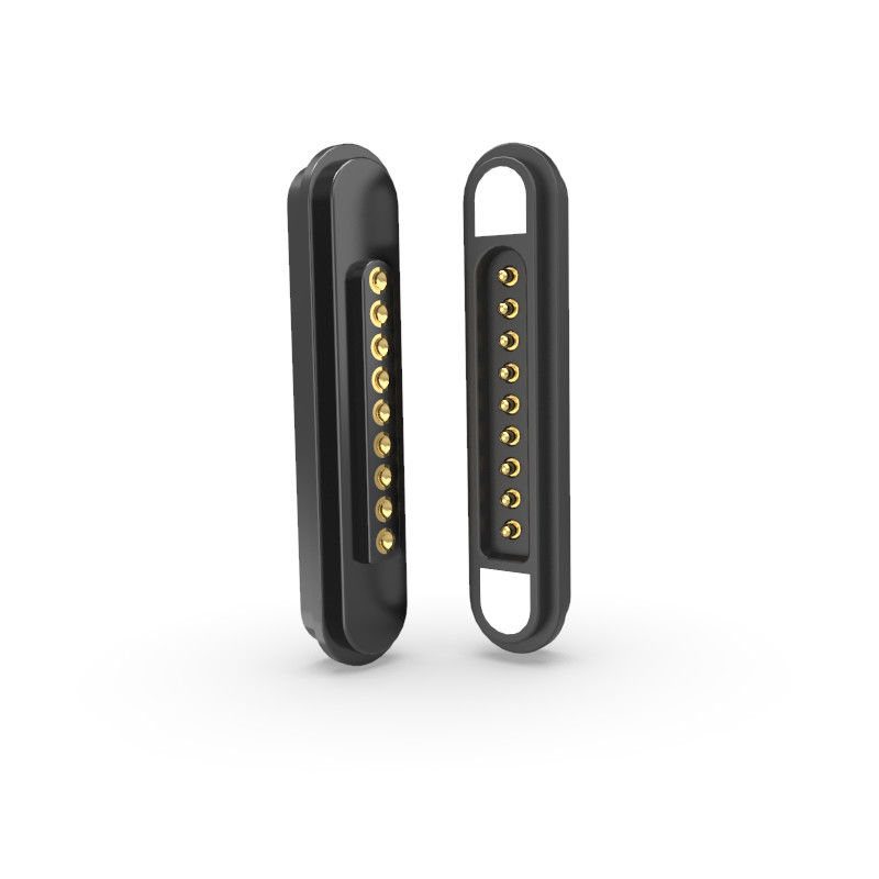 3A Magnetic Connectors Male And Female Pogo Magnetic Connector Right Angle